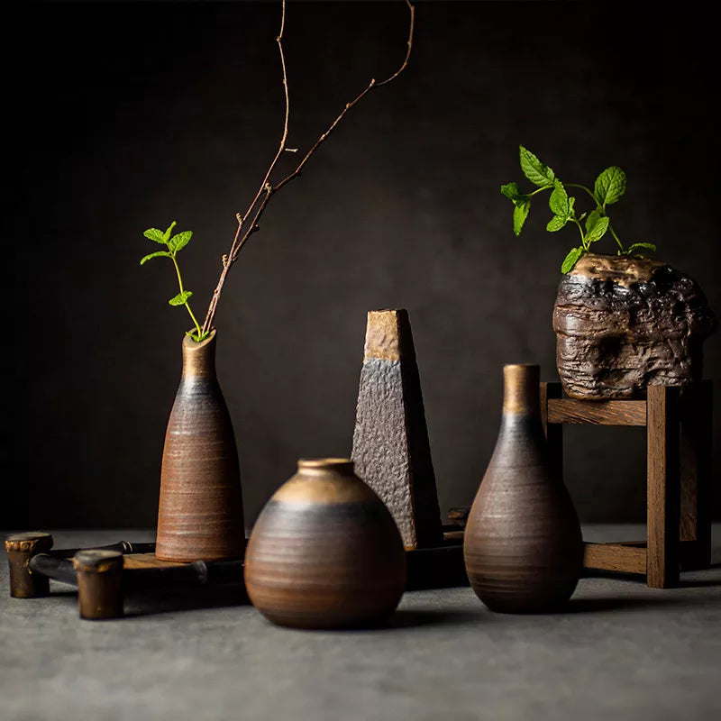 VeroVase | Moderne keramische decoratieve vaas - Minimalistische porseleinen bloemenvaas