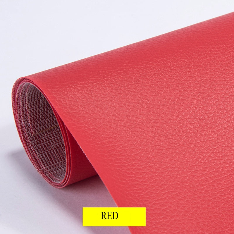 LeatherFix | Zelfklevende leerreparatieset voor banken, sofa's, autostoelen en meer