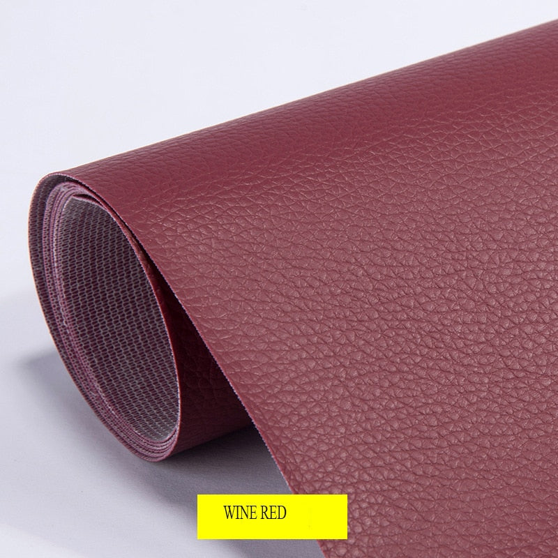 LeatherFix | Zelfklevende leerreparatieset voor banken, sofa's, autostoelen en meer
