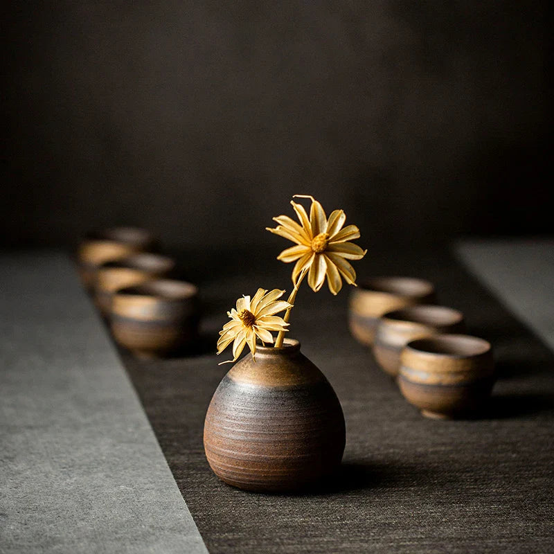 VeroVase | Moderne keramische decoratieve vaas - Minimalistische porseleinen bloemenvaas
