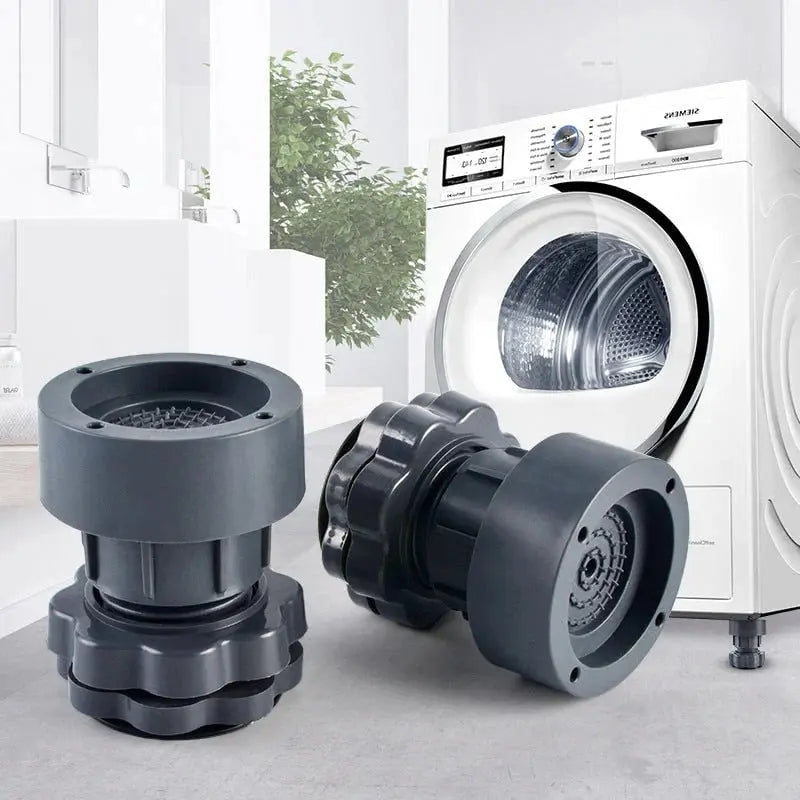 SteadyPads | Verstelbare antivibratiematten voor wasmachines - In hoogte verstelbare machinevoeten