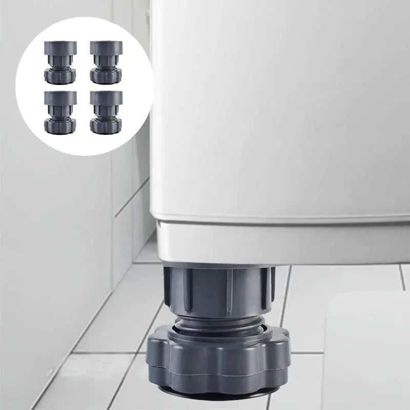 SteadyPads | Verstelbare antivibratiematten voor wasmachines - In hoogte verstelbare machinevoeten