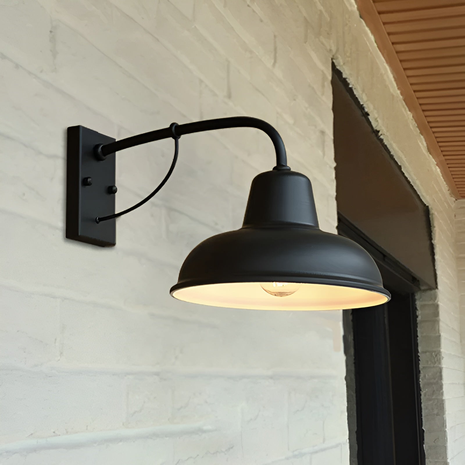 GlowEra | Antieke Vintage Wandlamp, Rustieke IJzeren Verlichting, Industrieel Boerderij Ontwerp