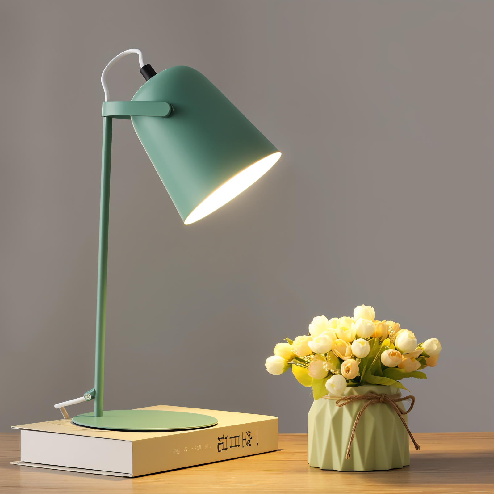 MacaronGlow | Creatieve Scandinavische Pastel Macaron Bureaulamp