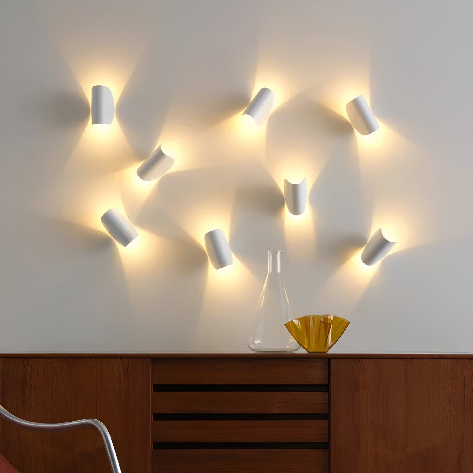 Revolva | Roterende Metalen Wandlamp - Verstelbaar Bocht Ontwerp voor Moderne Home Verlichting