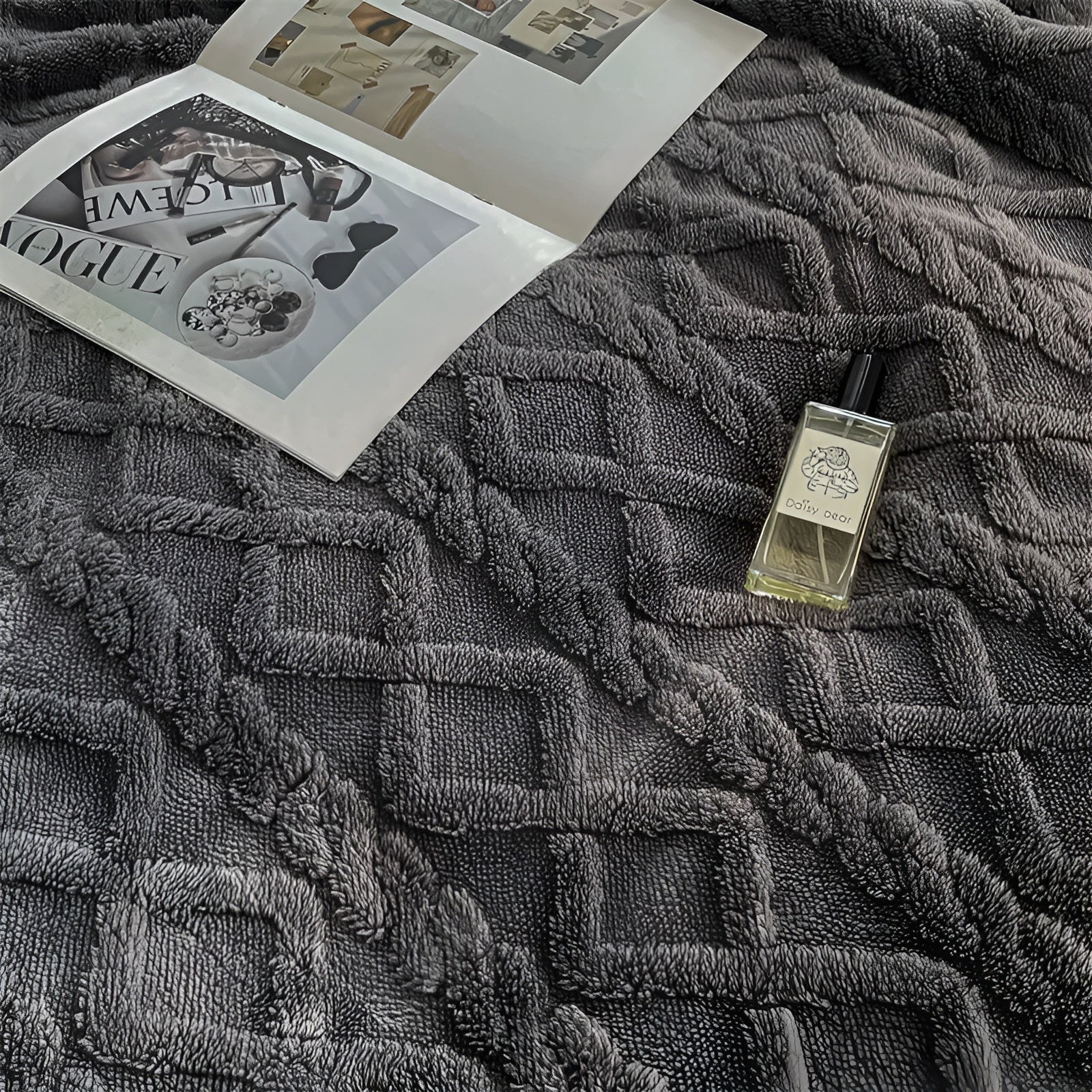 CloudCuddle | Dubbelzijdige knusse fleecedeken – zachte warme plaid, wintercomfort voor thuis