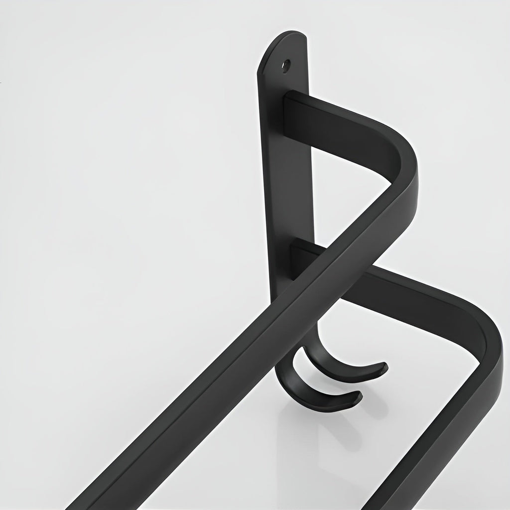 HangEase | 3-laags ruimtebesparende wandhanddoekhouder - aluminium badkamer organizer