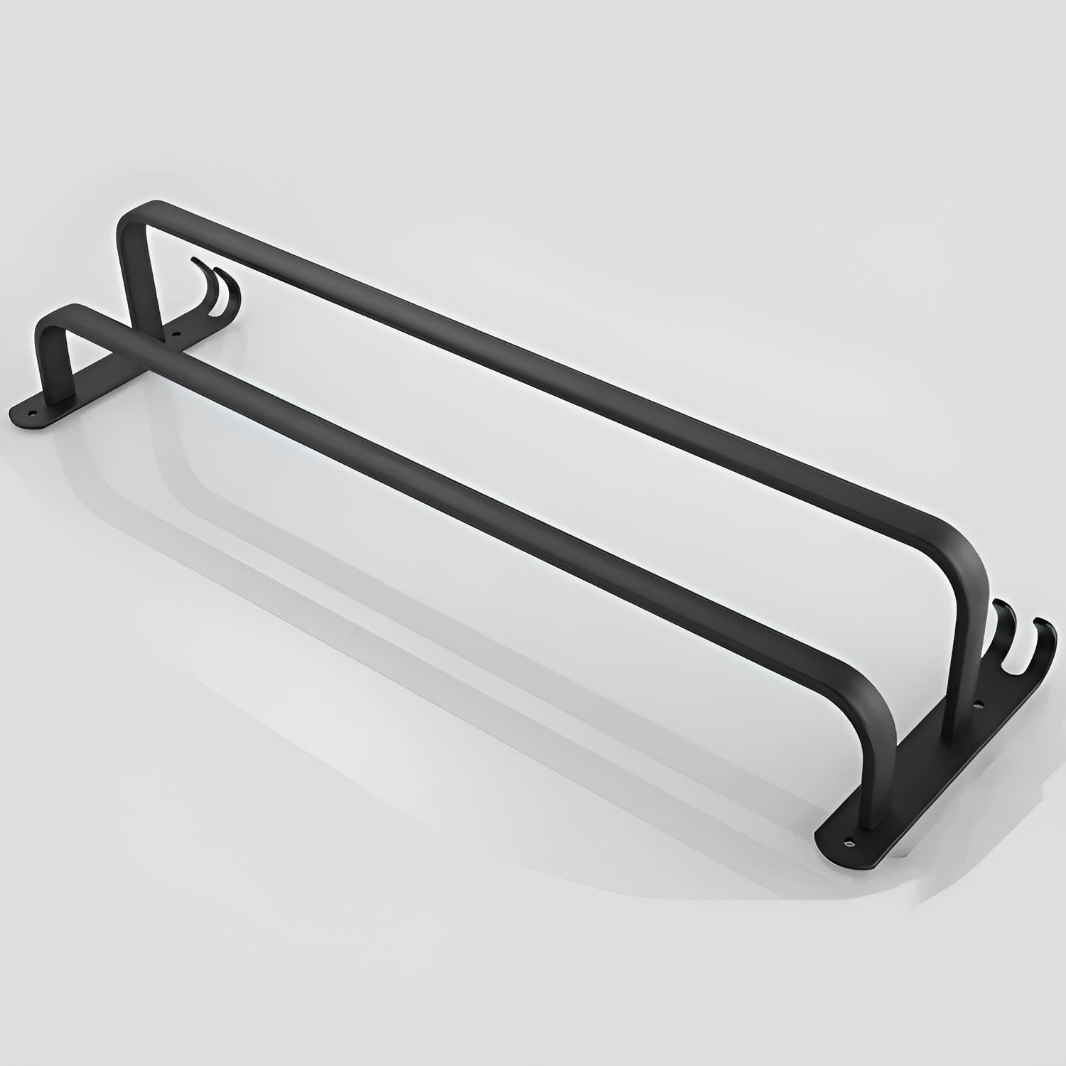 HangEase | 3-laags ruimtebesparende wandhanddoekhouder - aluminium badkamer organizer