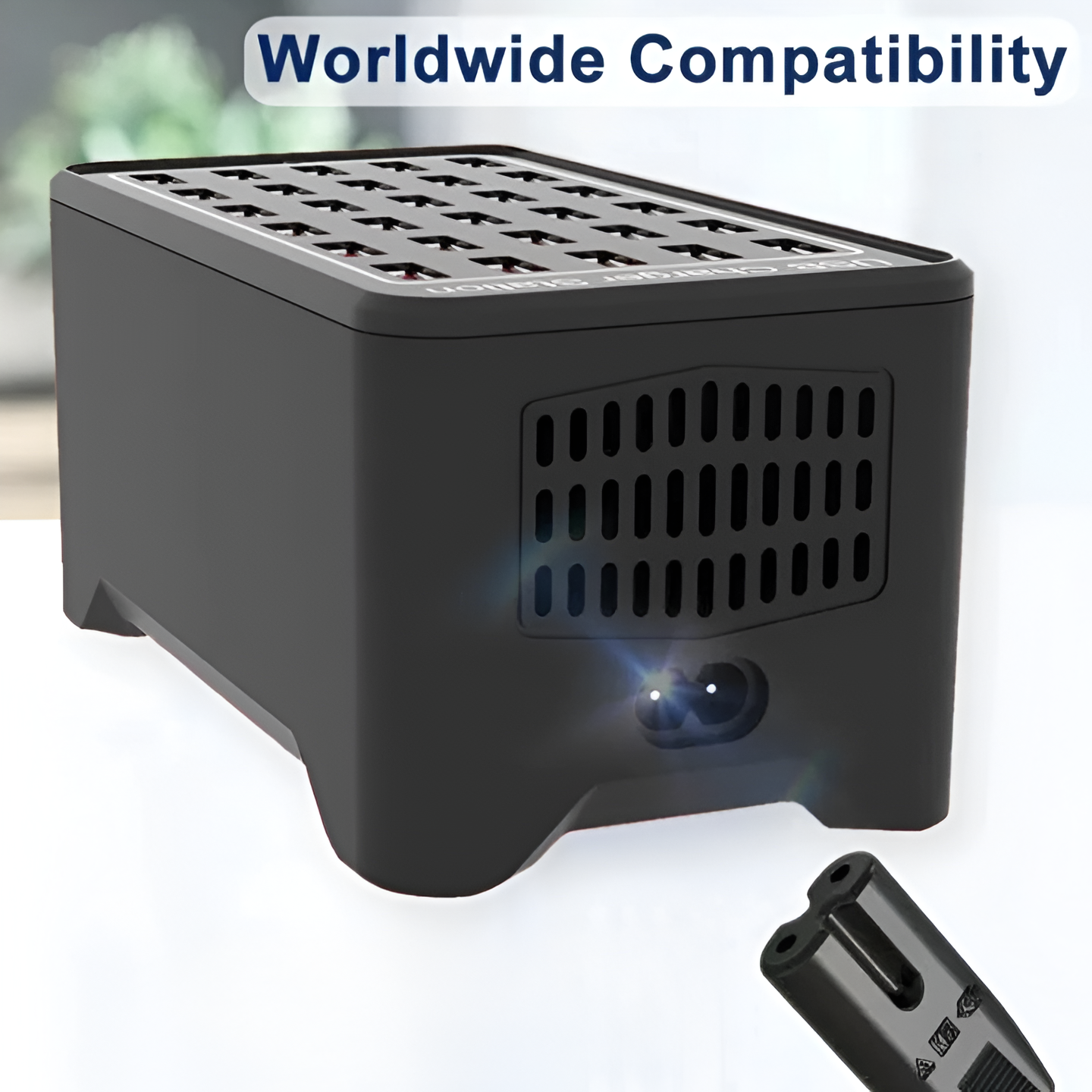 VoltHub | 30-poorts USB-oplaadstation - 150W snelle oplader voor meerdere apparaten