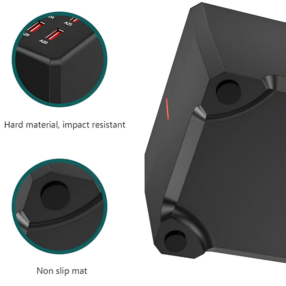 VoltHub | 30-poorts USB-oplaadstation - 150W snelle oplader voor meerdere apparaten