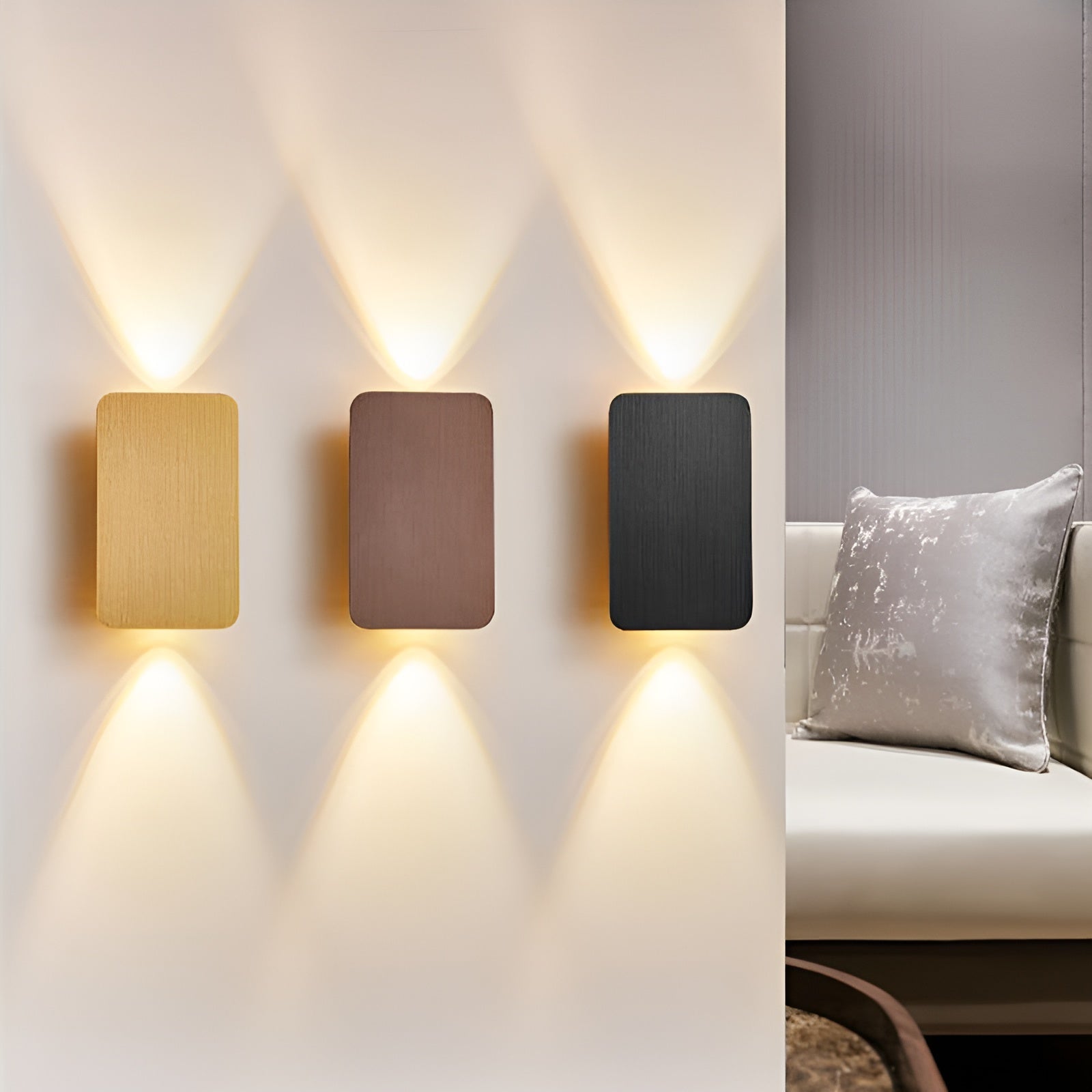 BeamBox | Eigentijdse moderne minimalistische mini-rechthoekige LED wandlamp