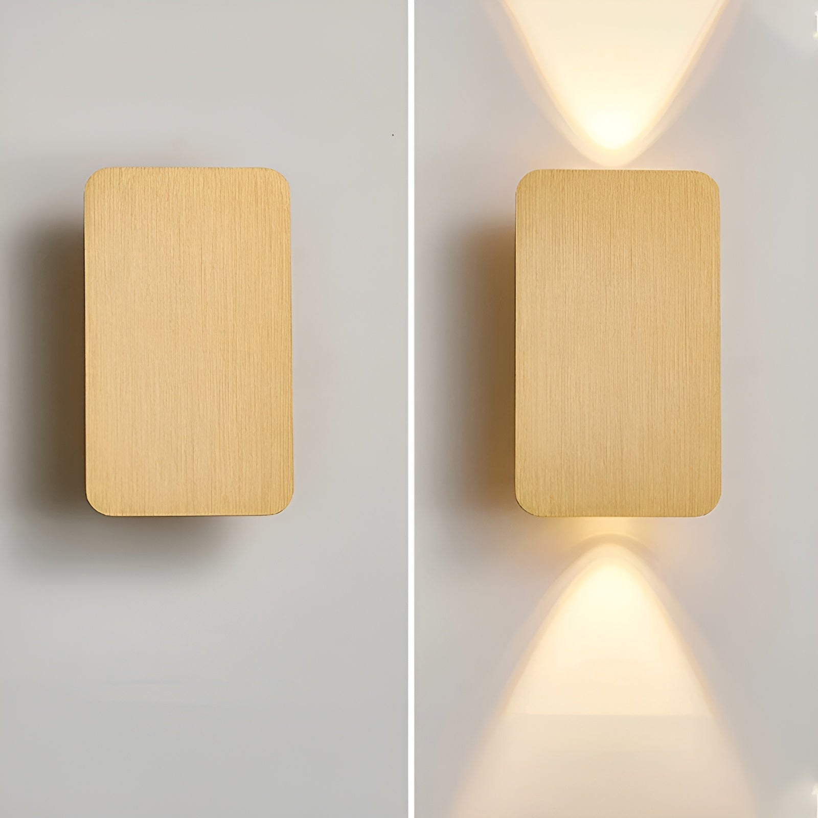 BeamBox | Eigentijdse moderne minimalistische mini-rechthoekige LED wandlamp