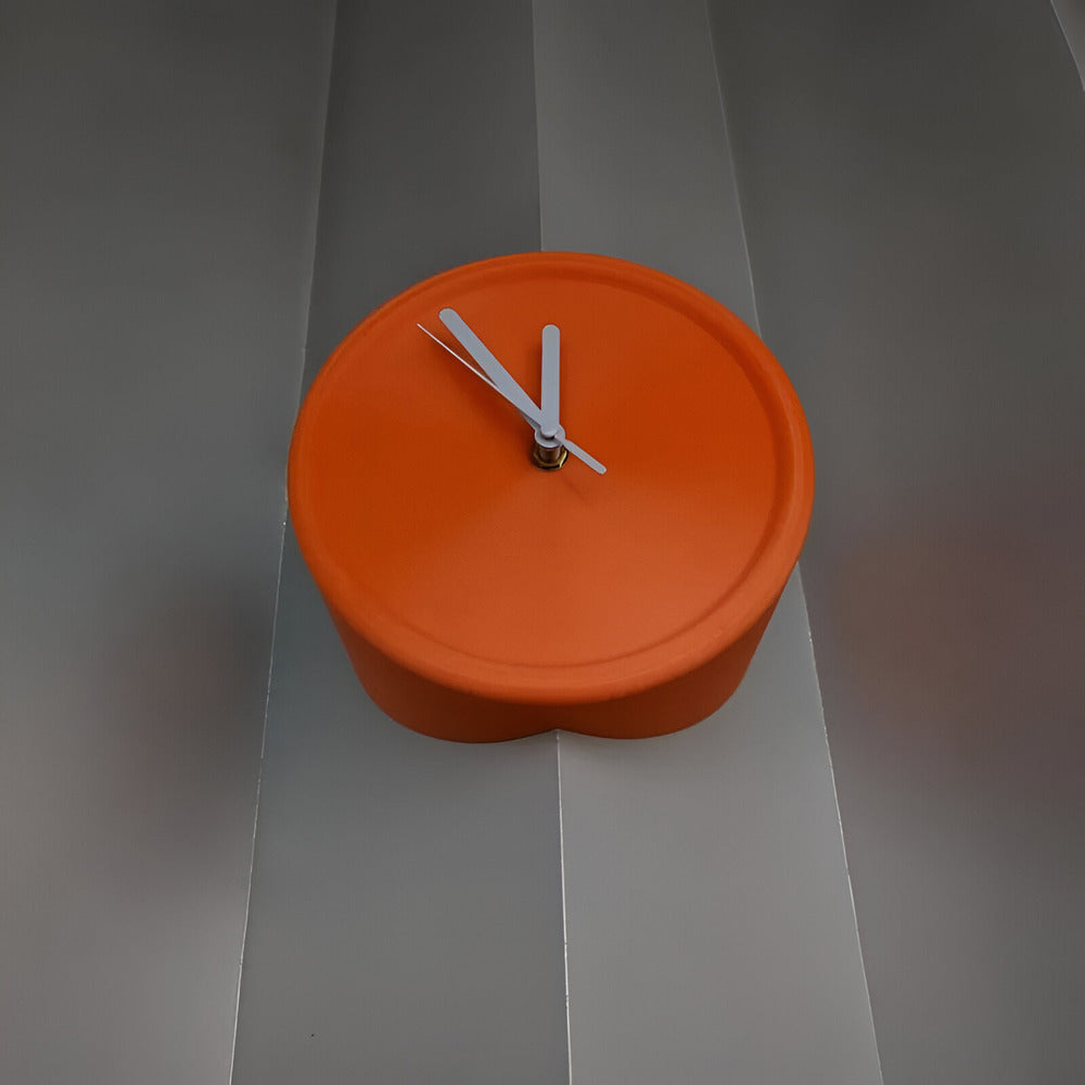 EdgeTime | Moderne hoekklok van 30 cm – Stille, strakke wanddecoratie voor woonkamer en slaapkamer