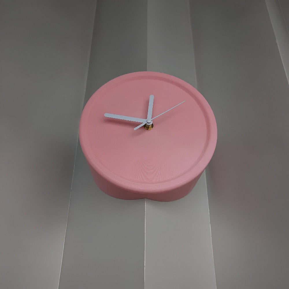 EdgeTime | Moderne hoekklok van 30 cm – Stille, strakke wanddecoratie voor woonkamer en slaapkamer