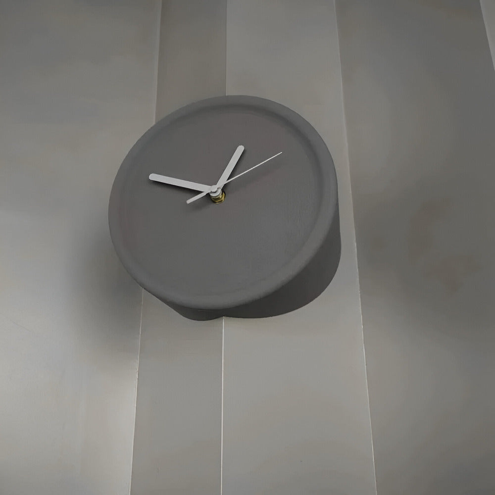 EdgeTime | Moderne hoekklok van 30 cm – Stille, strakke wanddecoratie voor woonkamer en slaapkamer