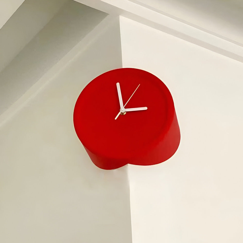 EdgeTime | Moderne hoekklok van 30 cm – Stille, strakke wanddecoratie voor woonkamer en slaapkamer
