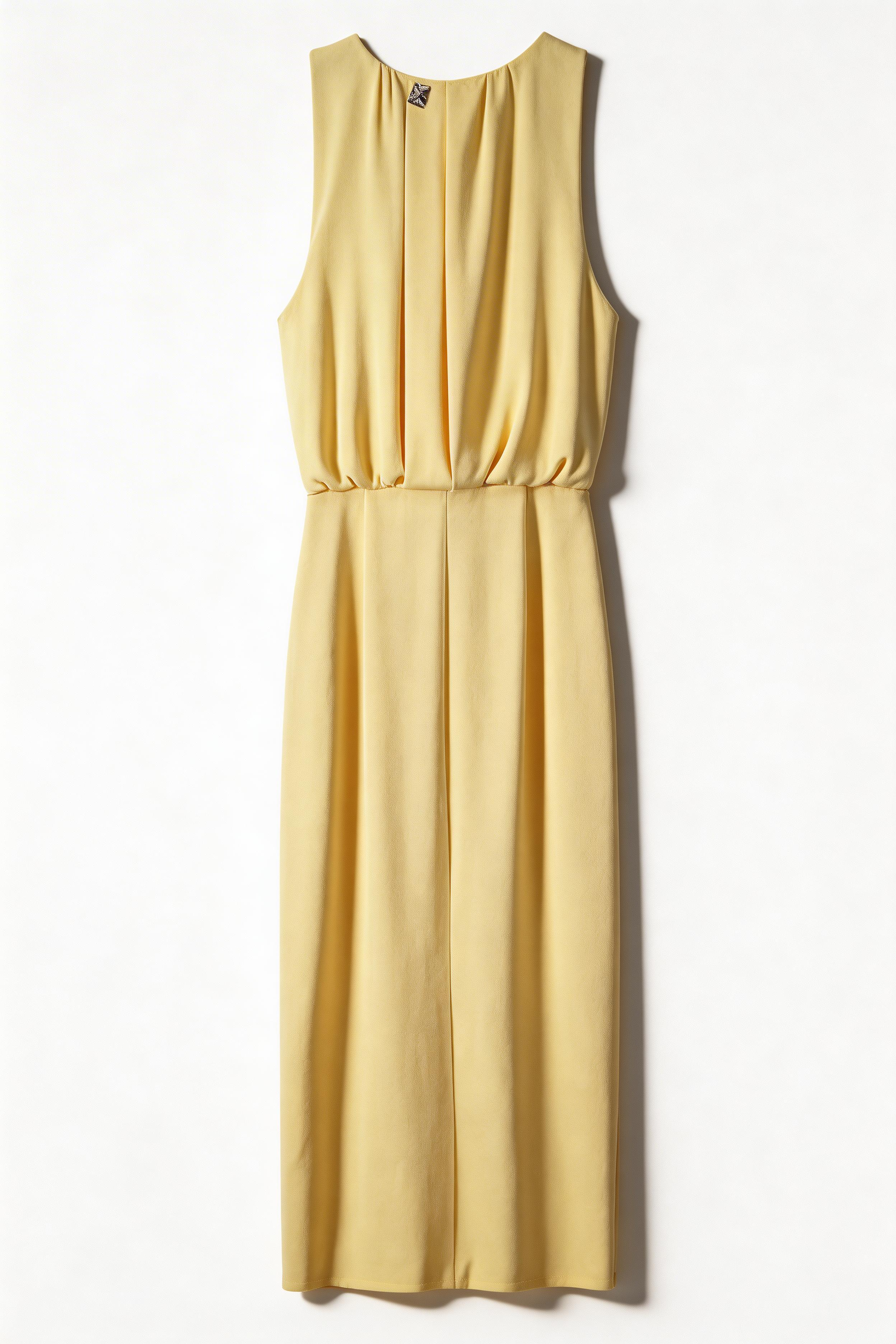 Jeya | Elegante midi-jurk van jersey voor dames – Comfortabele, soepel vallende casual jurk