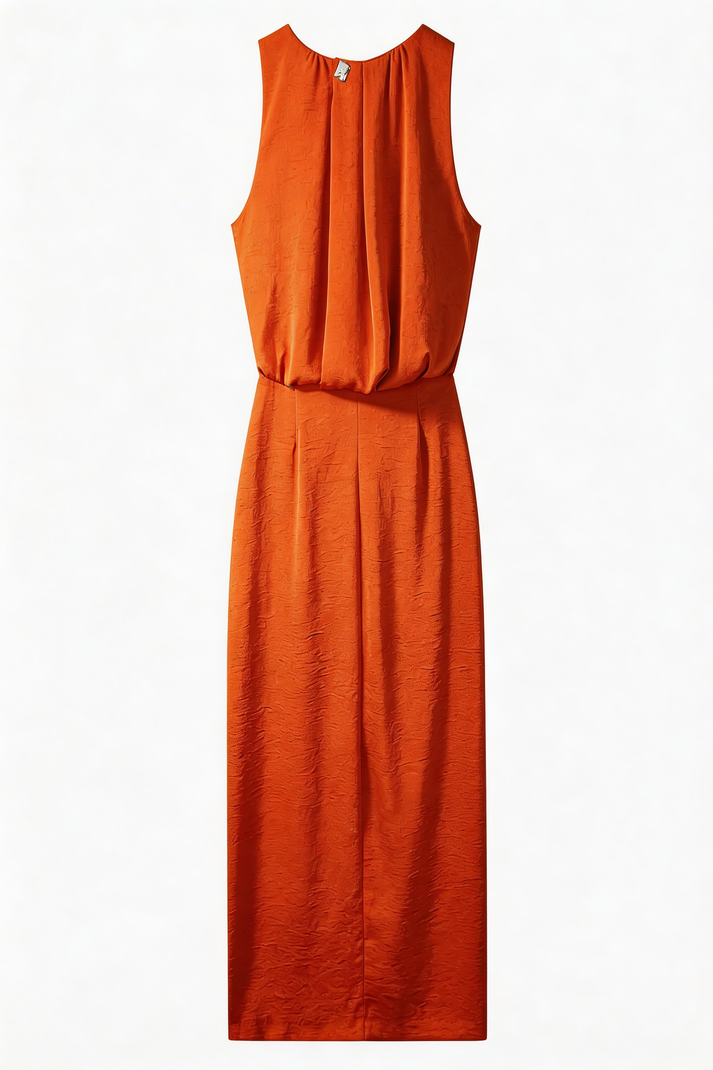 Jeya | Elegante midi-jurk van jersey voor dames – Comfortabele, soepel vallende casual jurk