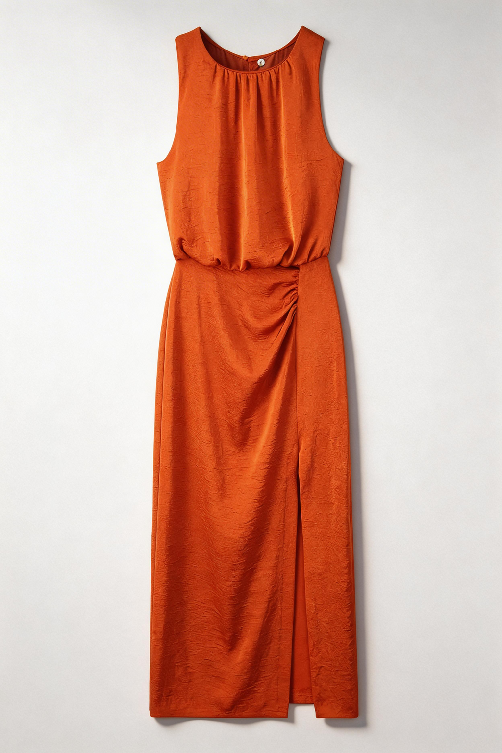 Jeya | Elegante midi-jurk van jersey voor dames – Comfortabele, soepel vallende casual jurk