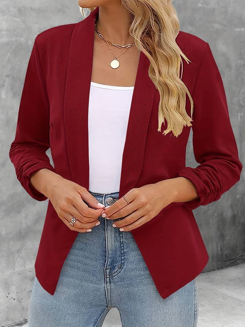 Nora | Dames Open Blazer – Elegante Lichtgewicht Jas voor Kantoor, Casual en Zakelijke Outfits