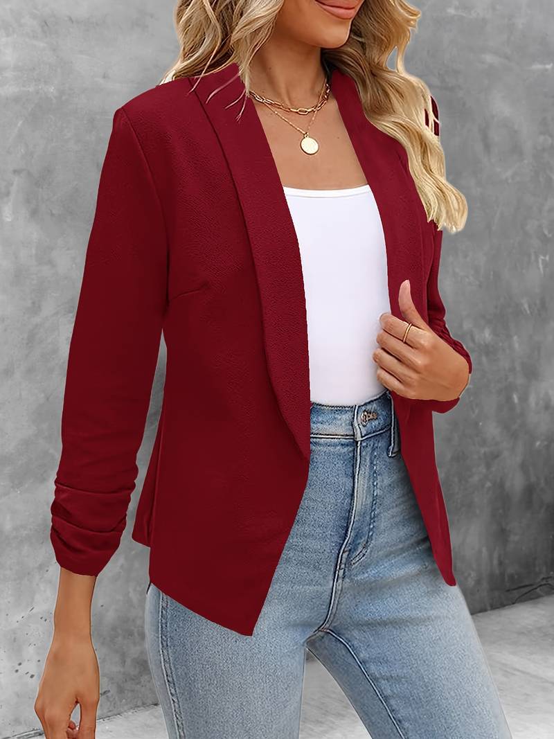 Nora | Dames Open Blazer – Elegante Lichtgewicht Jas voor Kantoor, Casual en Zakelijke Outfits