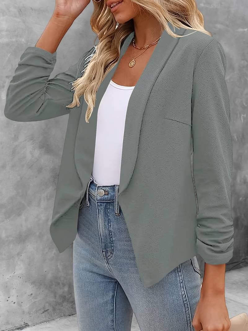 Nora | Dames Open Blazer – Elegante Lichtgewicht Jas voor Kantoor, Casual en Zakelijke Outfits