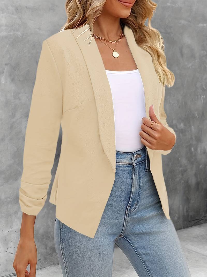 Nora | Dames Open Blazer – Elegante Lichtgewicht Jas voor Kantoor, Casual en Zakelijke Outfits