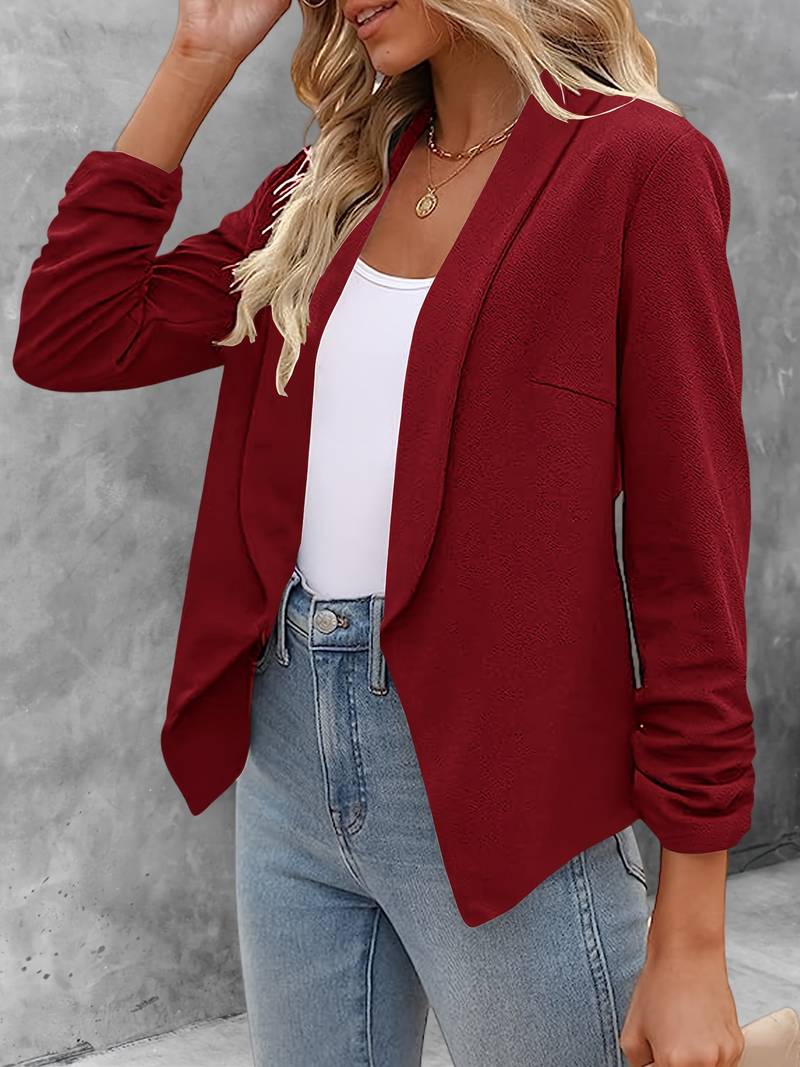 Nora | Dames Open Blazer – Elegante Lichtgewicht Jas voor Kantoor, Casual en Zakelijke Outfits