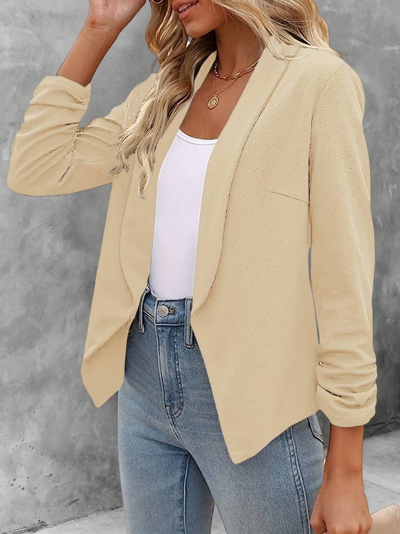 Nora | Dames Open Blazer – Elegante Lichtgewicht Jas voor Kantoor, Casual en Zakelijke Outfits