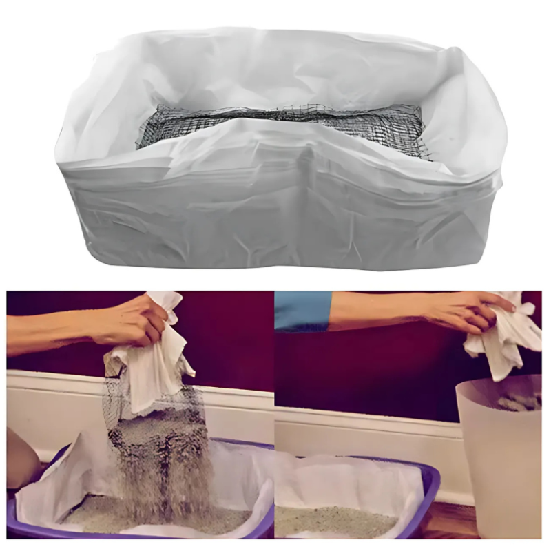 CleanPaw | Duurzame herbruikbare kattenbakvullingen – Houd bakken schoon en geurvrij