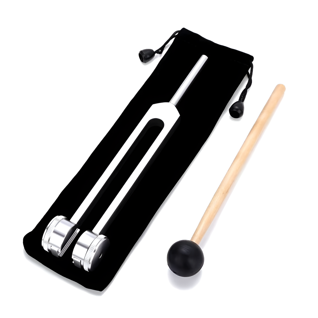 ChakraTone | 128Hz Stemvork - Aluminium Geluidshealing Hulpmiddel voor Trillingstherapie