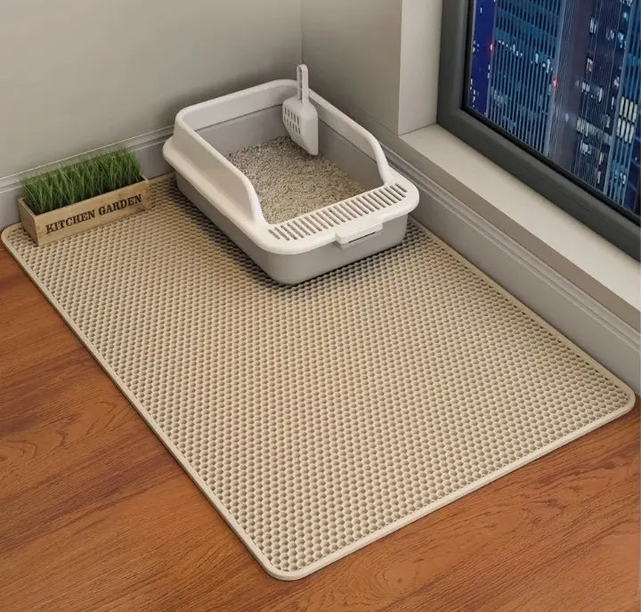PurrTray | Kattenbakmat - Grote, antislip, waterdichte kattenbakmat