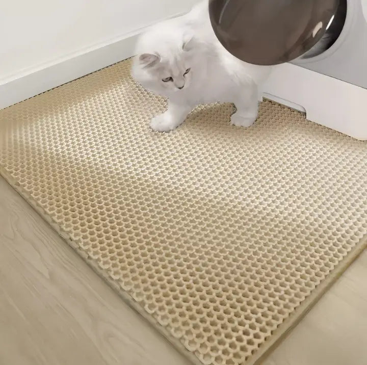 PurrTray | Kattenbakmat - Grote, antislip, waterdichte kattenbakmat