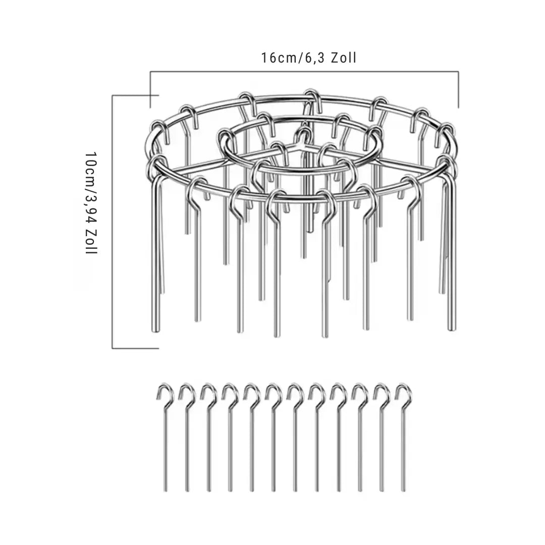 KebabLuxe | Premium Air Fryer Kebab Grill – Perfectly even BBQ skewer rack