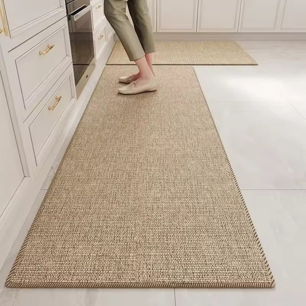 HomeStride | Antislip, wasbaar tapijt voor keuken en woonkamer, zachte fluwelen loper voor gang