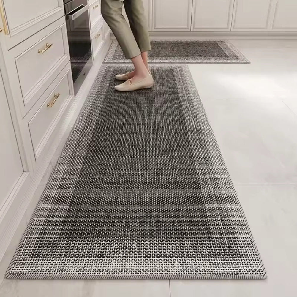 HomeStride | Antislip, wasbaar tapijt voor keuken en woonkamer, zachte fluwelen loper voor gang