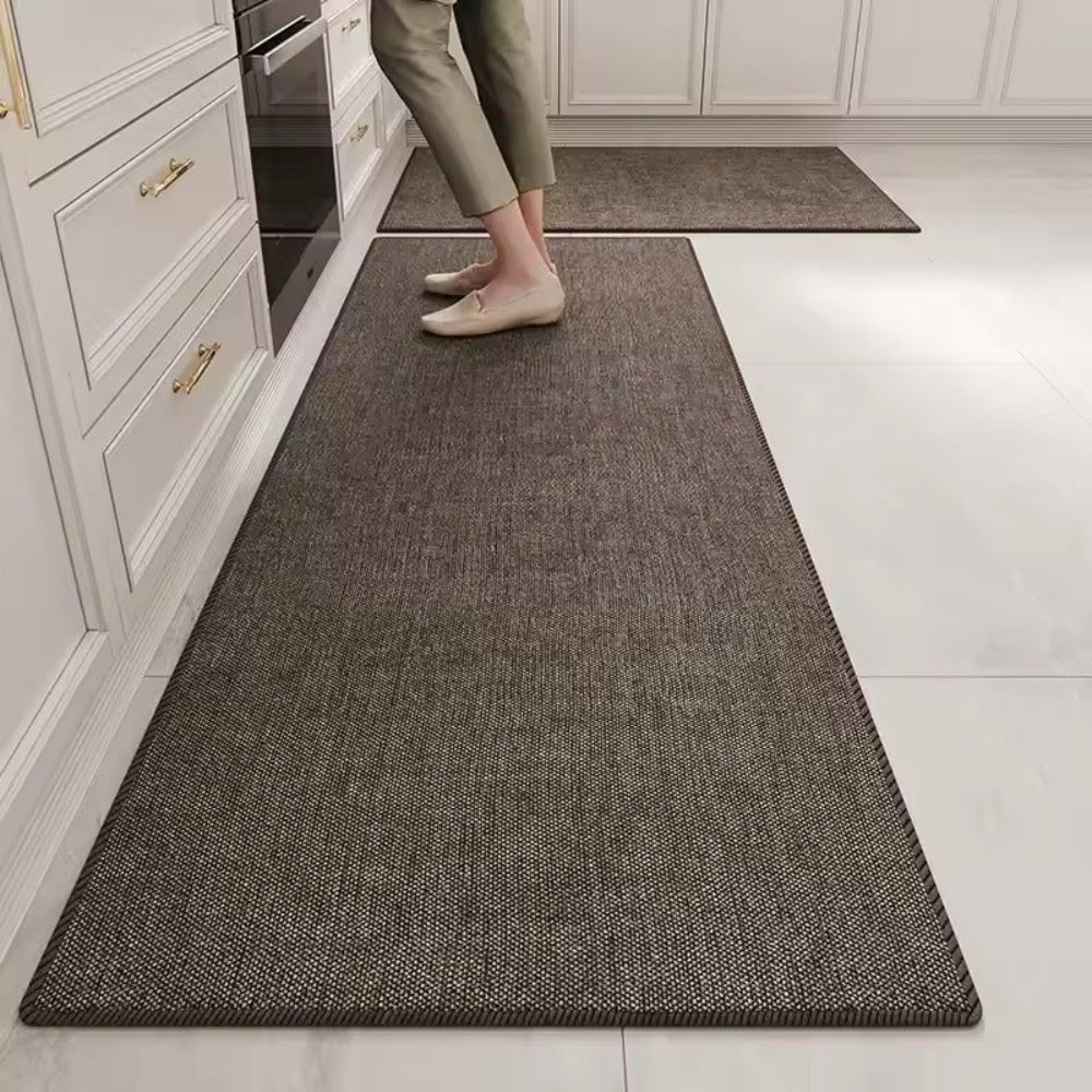 HomeStride | Antislip, wasbaar tapijt voor keuken en woonkamer, zachte fluwelen loper voor gang