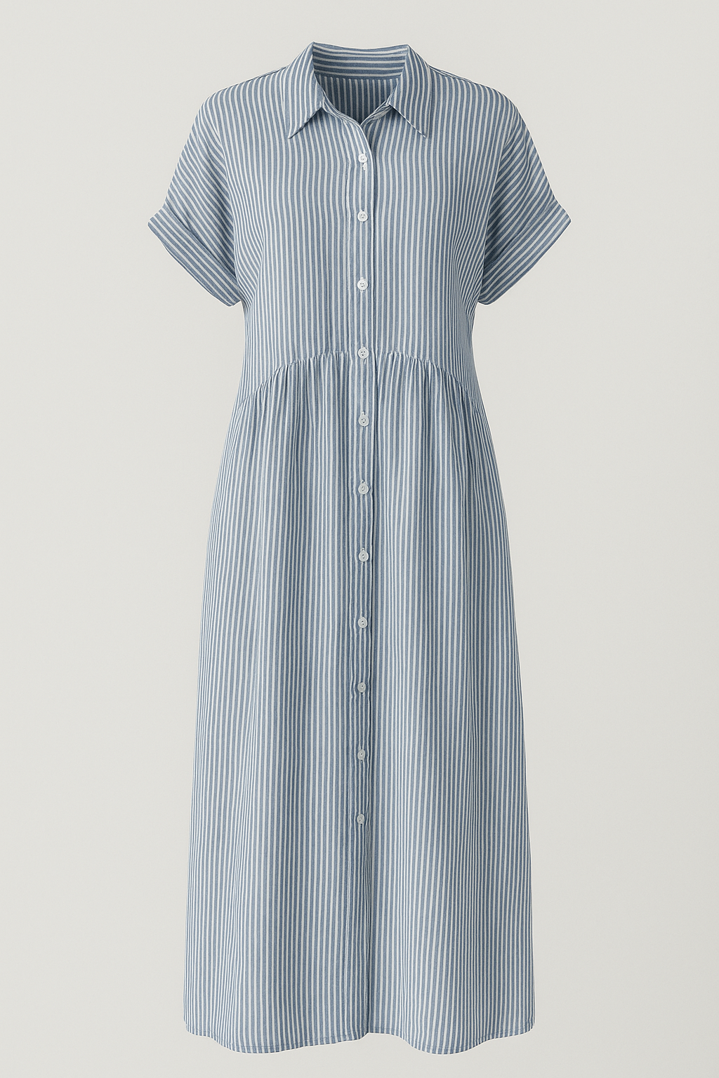 Myra | Midi-jurk voor dames met zakken – Elegante, casual A-lijn zomerjurk