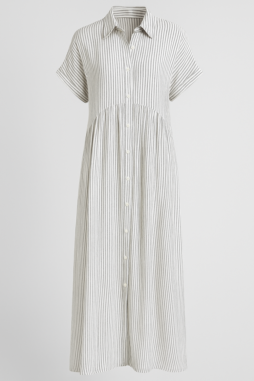 Myra | Midi-jurk voor dames met zakken – Elegante, casual A-lijn zomerjurk