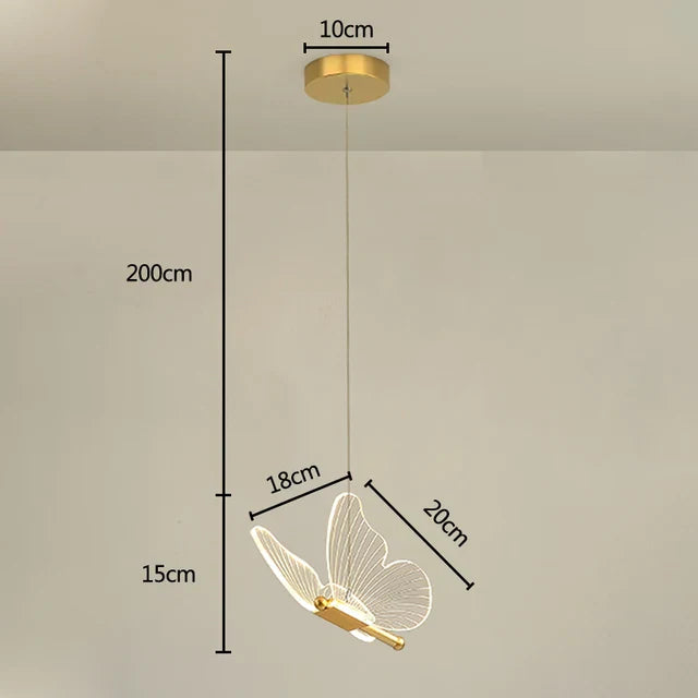 FlyGlow - LED vlinder hanglampen