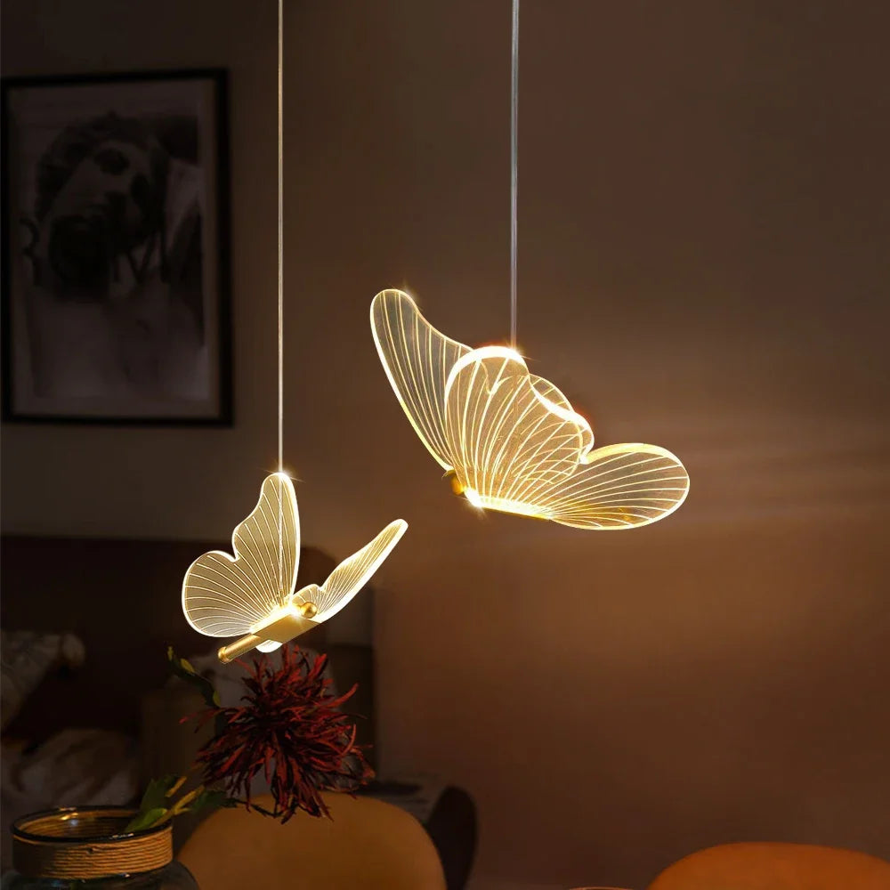 FlyGlow - LED vlinder hanglampen