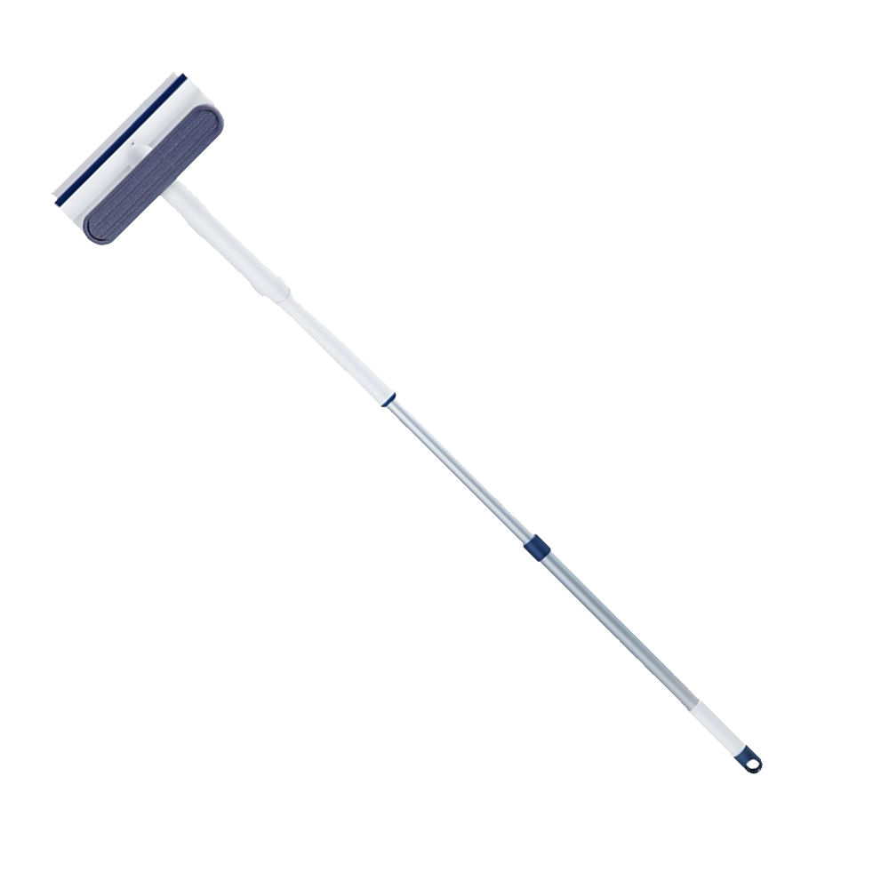 SpraySweep | 3-in-1 Telescopische Raamreiniger met Sproeier, Wisser & Ingebouwde Container