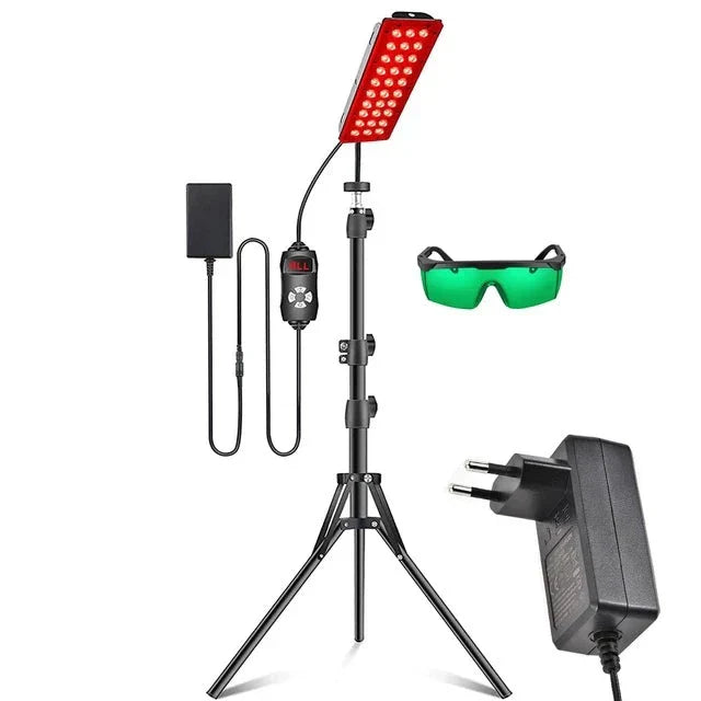 TheraGlow | Rood & Nabij-infrarood therapeutisch paneel - Diep helende pijnverlichting, stressvermindering