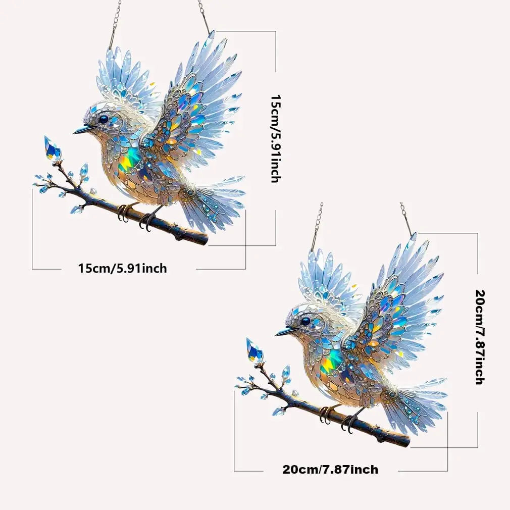 LumaBird | LED-verlichte vogelversiering – Warm gloeiende tafel- en woondecoratie