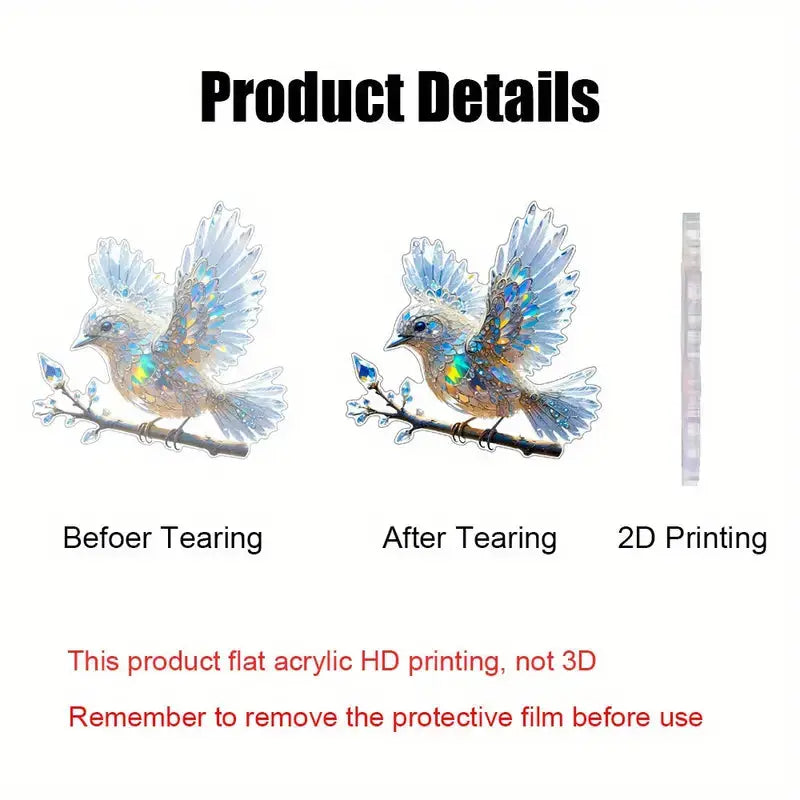 LumaBird | LED-verlichte vogelversiering – Warm gloeiende tafel- en woondecoratie