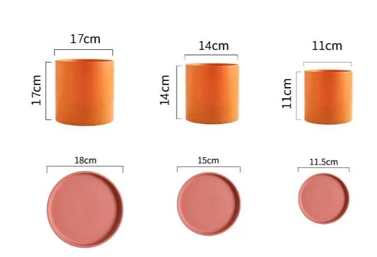 ZenPlanter | Nordic minimalistische keramische plantenpot – stijlvolle bloembak voor binnen en buiten