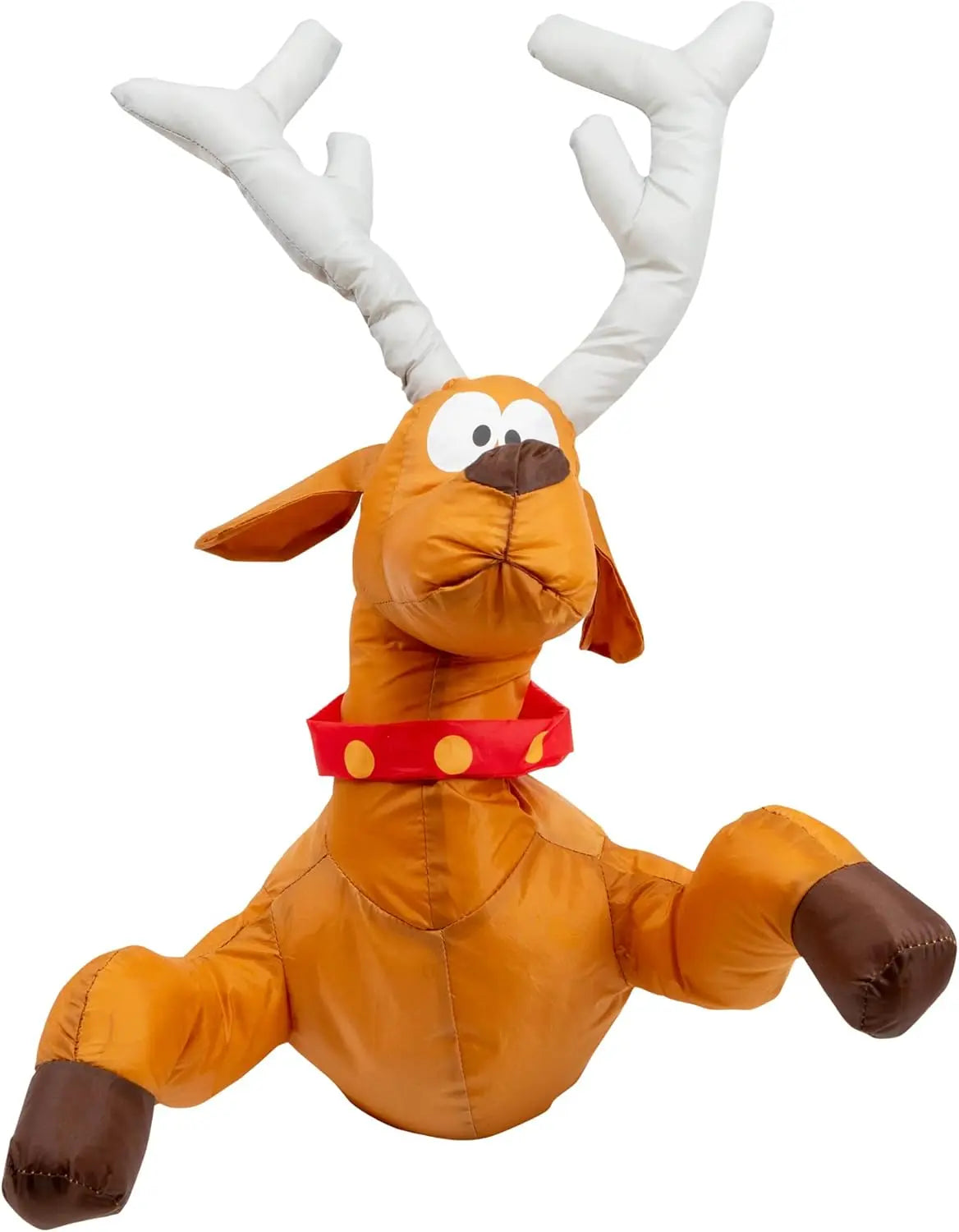 ClausCrash | Grappige kerstman-crash-raamsticker – Realistisch en interactief