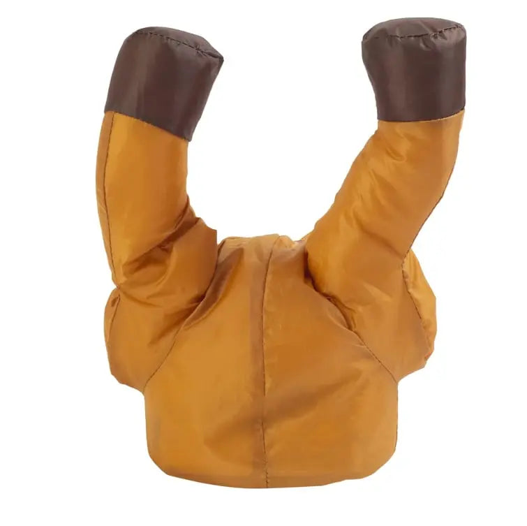 ClausCrash | Grappige kerstman-crash-raamsticker – Realistisch en interactief