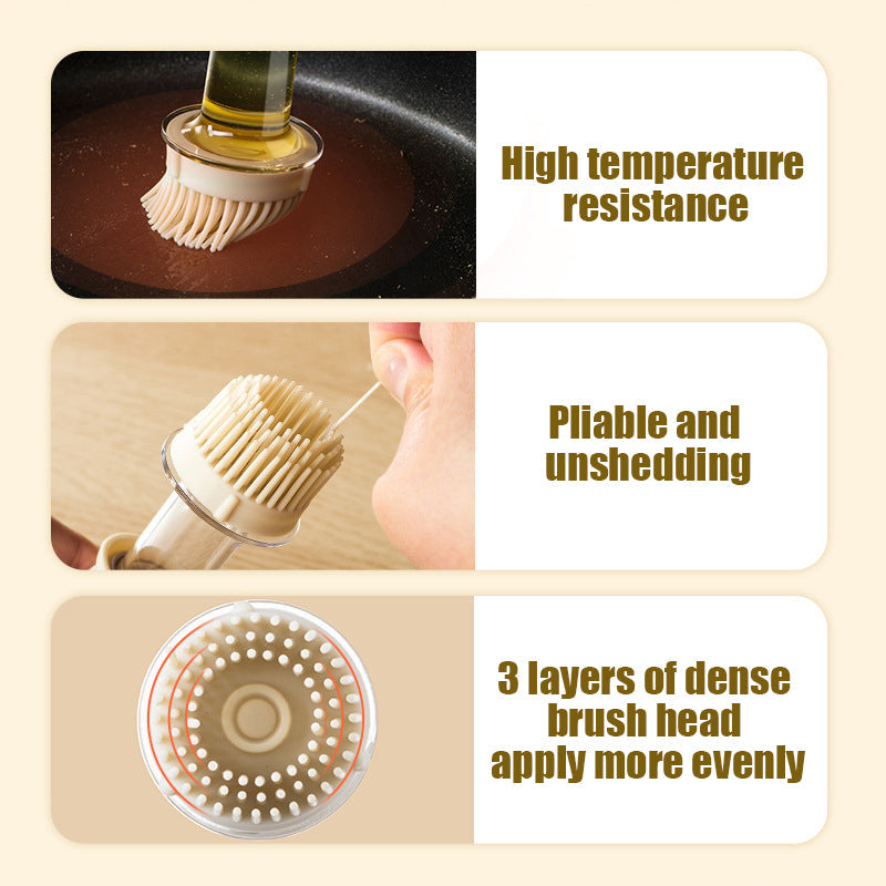 DrizzleBrush | Olie Spray Flesborstel - Olieverdeler voor Koken, Bakken, Grillen & Salade Dressing