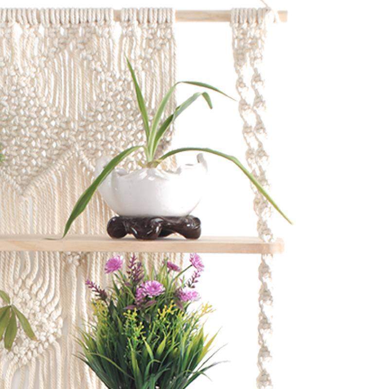 TasselTier | Boho Macrame Hangende Plank